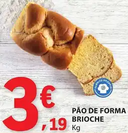 E.Leclerc Pão de forma brioche promoção