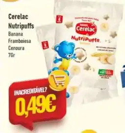 Belita Cerelac NutriPuffs. promoção