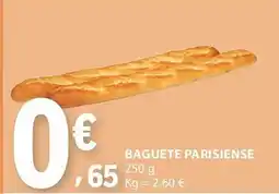 E.Leclerc Baguete parisiense promoção