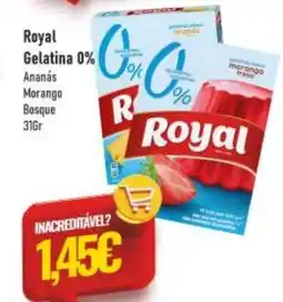 Belita Royal Gelatina 0% promoção