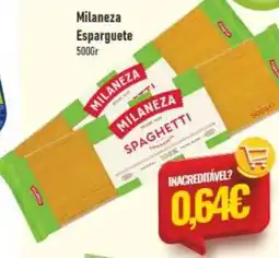Belita Milaneza Esparguete promoção