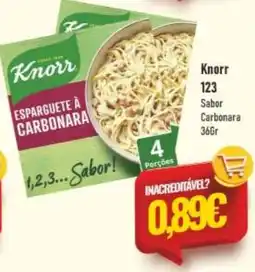 Belita Knorr 123 Sabor Carbonara promoção