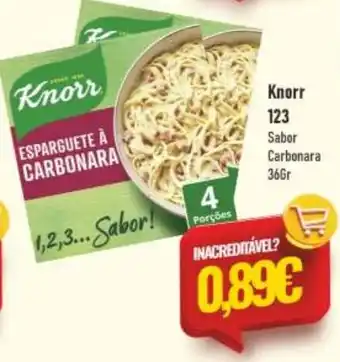 Belita Knorr 123 Sabor Carbonara promoção