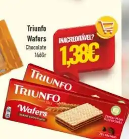 Belita Triunfo Wafers Chocolate promoção