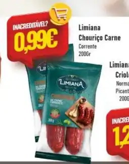 Belita Limiana Chouriço Carne Corrente promoção