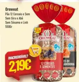 Belita Oroweat promoção