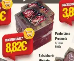 Belita Ponte Lima Presunto S/ Osso promoção