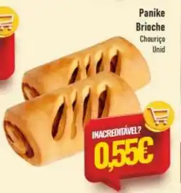 Belita Panike Brioche Chouriço promoção