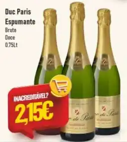 Belita Duc Paris Espumante Bruto Doce promoção