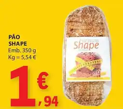 E.Leclerc Pão shape promoção