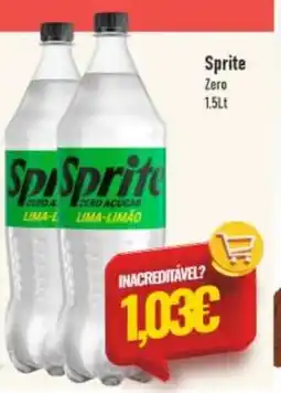 Belita Sprite Zero promoção