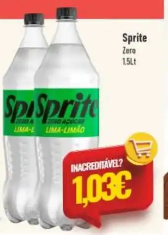 Belita Sprite Zero promoção