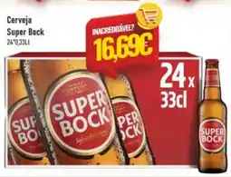 Belita Cerveja Super Bock promoção
