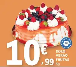 E.Leclerc Bolo verão frutas promoção