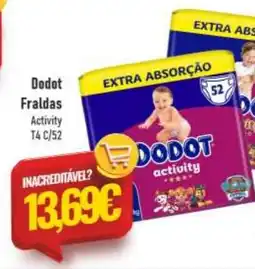 Belita Dodot Fraldas promoção