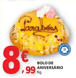 E.Leclerc Bolo de aniversário promoção