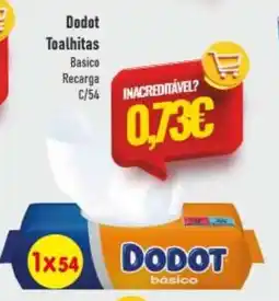 Belita Dodot Toalhitas Basico Recarga promoção