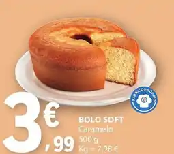 E.Leclerc Bolo soft caramelo promoção