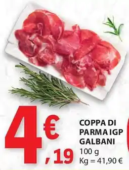 E.Leclerc Coppa di parma igp galbani promoção