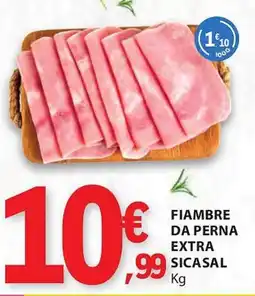 E.Leclerc Fiambre da perna extra Sicasal promoção