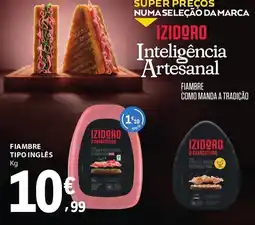 E.Leclerc Fiambre tipo inglês promoção
