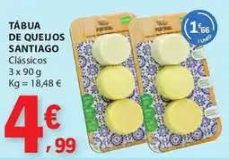 E.Leclerc Tábua de queijos santiago promoção