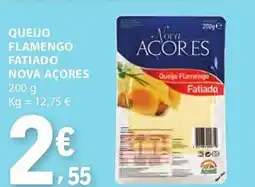 E.Leclerc Queijo flamengo fatiado nova açores promoção