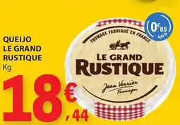 E.Leclerc Queijo le grand rustique promoção