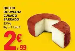 E.Leclerc Queijo de ovelha curado barrado promoção