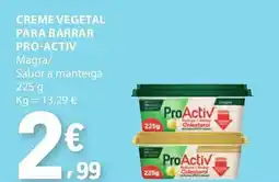 E.Leclerc Creme vegetal para barrar pro-activ promoção