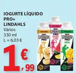 E.Leclerc Iogurte líquido pro+ lindahls promoção