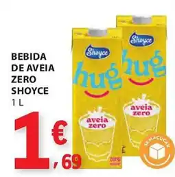 E.Leclerc Bebida de aveia zero shoyce promoção