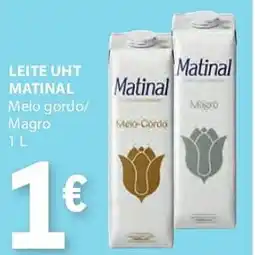 E.Leclerc Leite uht matinal promoção