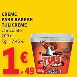 E.Leclerc Creme para barrar tulicreme promoção
