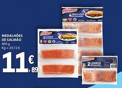 E.Leclerc Medalhões de salmão promoção