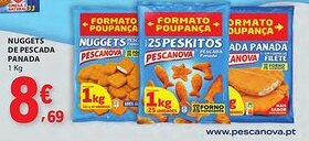 E.Leclerc Nuggets de pescada panada promoção