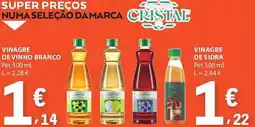 E.Leclerc Cristal vinagre de sidra promoção