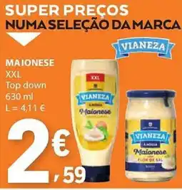E.Leclerc Maionese XXL promoção