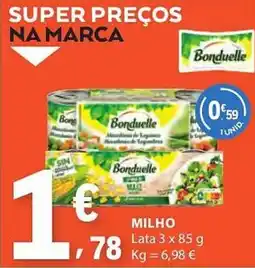E.Leclerc Bonduelle Milho promoção