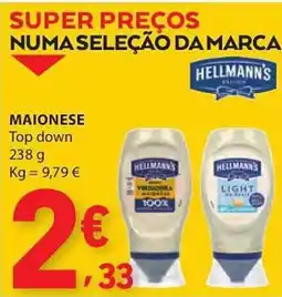 E.Leclerc Hellmann's maionese top down promoção