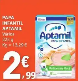 E.Leclerc Papa infantil aptamil vários promoção