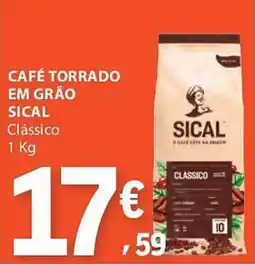 E.Leclerc Café torrado em grão sical clássico promoção