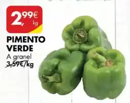 Pingo Doce Pimento verde a granel promoção