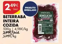 Pingo Doce Beterraba inteira cozida promoção