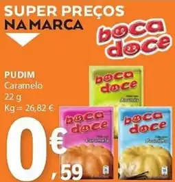 E.Leclerc Boca doce pudim caramelo promoção