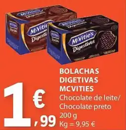 E.Leclerc Bolachas digetivas mcvities promoção