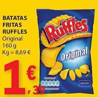 E.Leclerc Batatas fritas ruffles original promoção