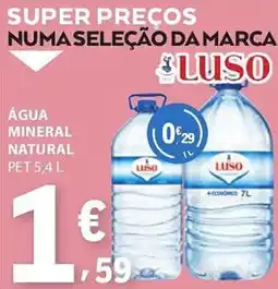 E.Leclerc Água mineral natural promoção