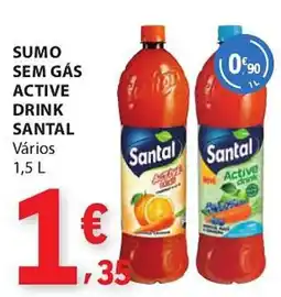 E.Leclerc Sumo sem gas active drink santal promoção
