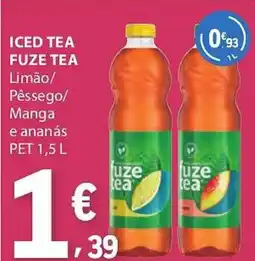 E.Leclerc Iced tea fuze tea promoção